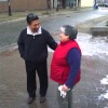 Solís y Voluntarios Limpian la Plaza Tenochtitlán