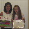 Hernandez Congratulates Cicero Contest Winner