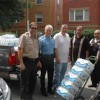 Berwyn Entrega Comida a Christian Life Center