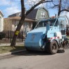 Street Sweeping Underway