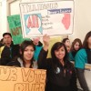 Thousands Show Force at Vote Rally