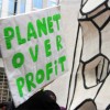 Manifestantes en Chicago ‘No Fracking’