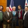 Emanuel Meets Family of Civil Rights Leader Cesar Chavez