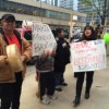 Representantes de LULAC del Condado de Lake Protestan Contra Herbalife