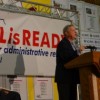 Durbin Celebra el Anuncio de Obama en la Benito Juárez