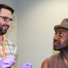 State Rep. Greg Harris Gets Vaccinated for Meningitis at Howard Brown Health Center