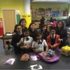 UCSN Garcia Brings Gifts to UCSN Paz Elementary Students