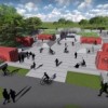 El Distrito de Parques de Chicago Pone la Primera Piedra en el Parque de Bicicletas en Big Marsh en el Sudeste de la Ciudad