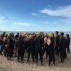 Nadadores se Preparan para el Triathlon de Chicago