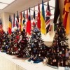 Pappas’ Office Decorated with More Than 90 Christmas Trees and Holiday Displays