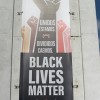Historic Little Village Arch Unveils BLM Banners