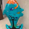Greektown’s Fanciful Fish Exhibit Brightens Halsted Street