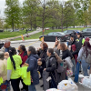 Partidarios de la Nueva Caravana del Hospital Saint Anthony a Springfield para Apoyo Estatal