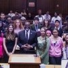 La Secretaria Valencia Recibe a Más de 50 Estudiantes de CPS Para el Consejo Municipal Next Gen