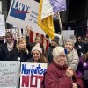 Thousands Take Over Downtown Chicago to Protest Trump Policies