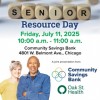 Community Savings Bank y Oak Street Health Ofrecerán una Jornada Gratuita de Recursos para Personas Mayores