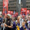 Líderes comunitarios protestan contra Trump por políticas migratorias