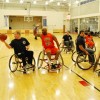 Cicero Firefighters play Chicago Fire in Wheelchair basketball game