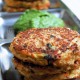 Baked Lemon-Parmesan Cauliflower Fritters