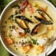 Peruvian Seafood Chowder