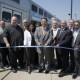 Ceremonia del Corte de Cinta en la Estación de Metra en Cicero