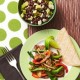 Beef Stir-Fry with Avocado Salad