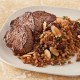 Beef Medallions with Kasha Pilaf