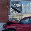 Car accident causes extensive damage to entrance of Cicero Town Hall building